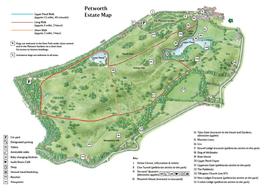 Petworth Estate Map 2026