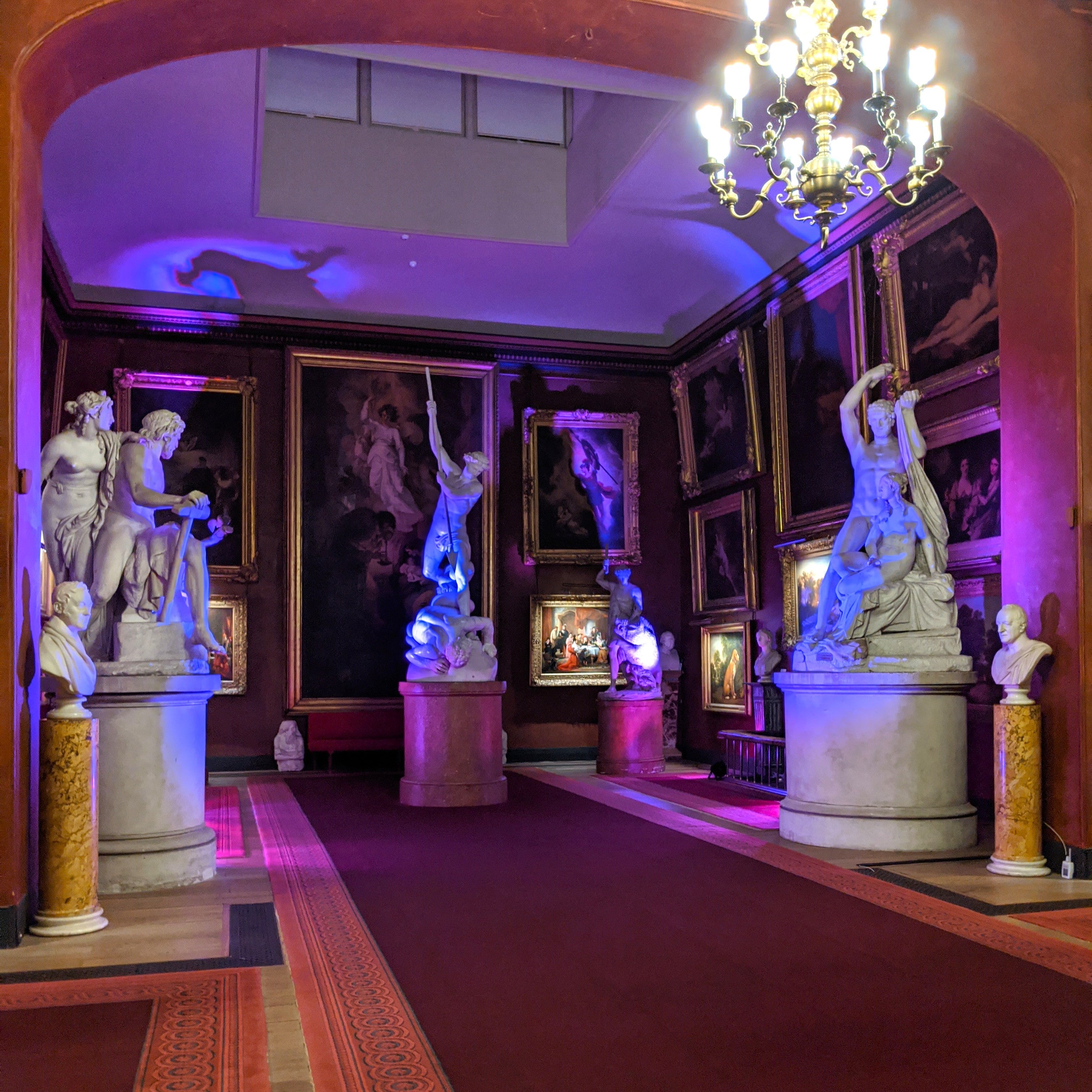 Late opening in the North Gallery at Petworth