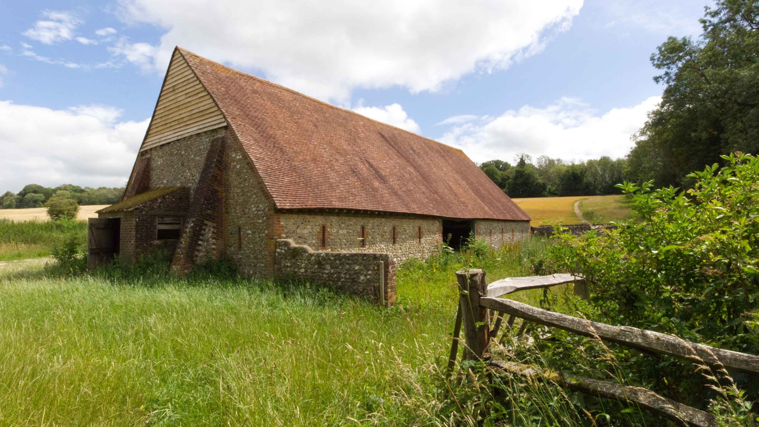 Warren Barn at Slindon Estate, West Sussex