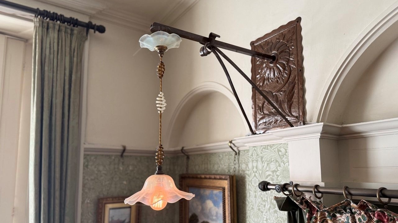 Arts and Crafts Benson Lights at Standen