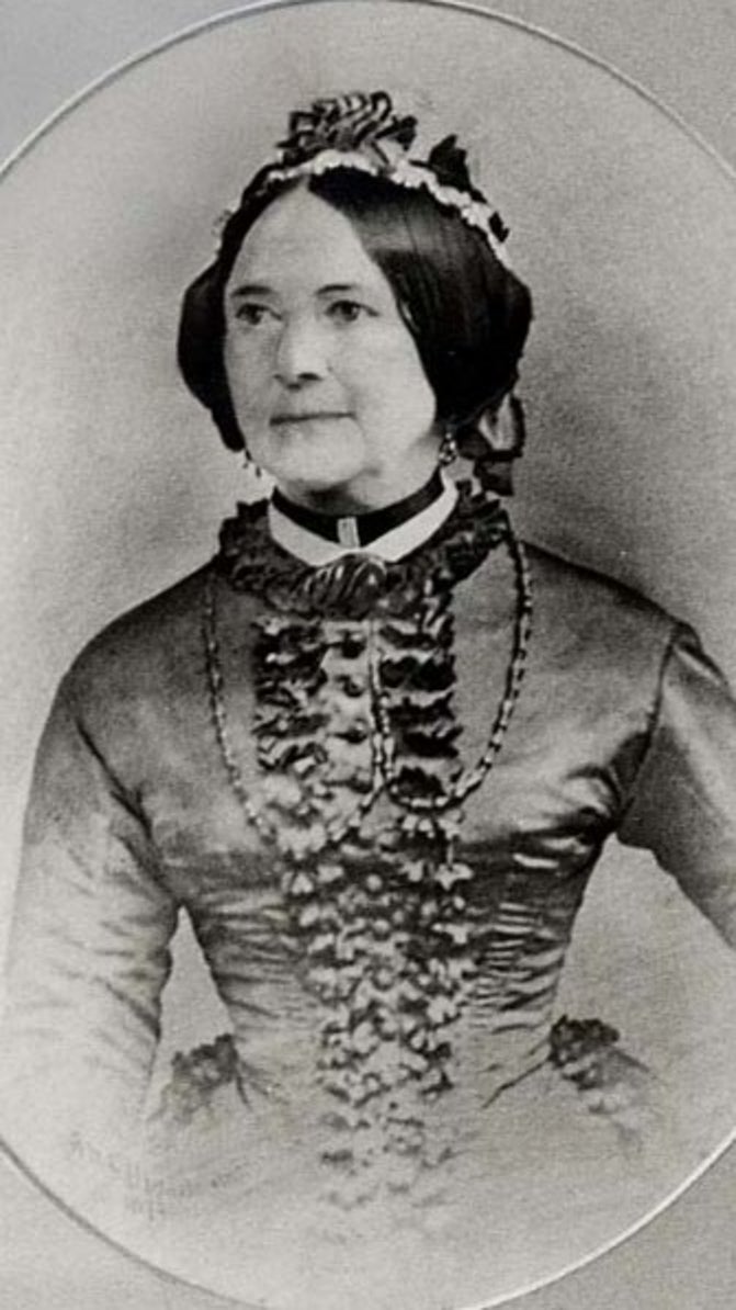 A black and white photograph of Mary Ann, Lady Fetherstonhaugh