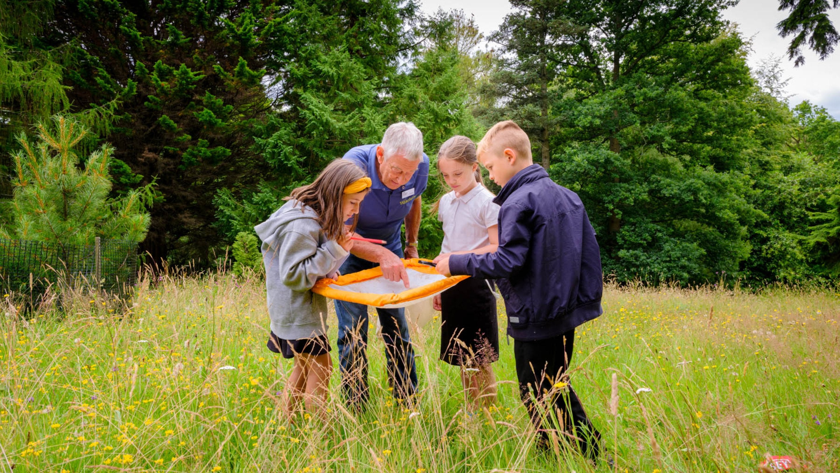 School group visit to Wakehurst