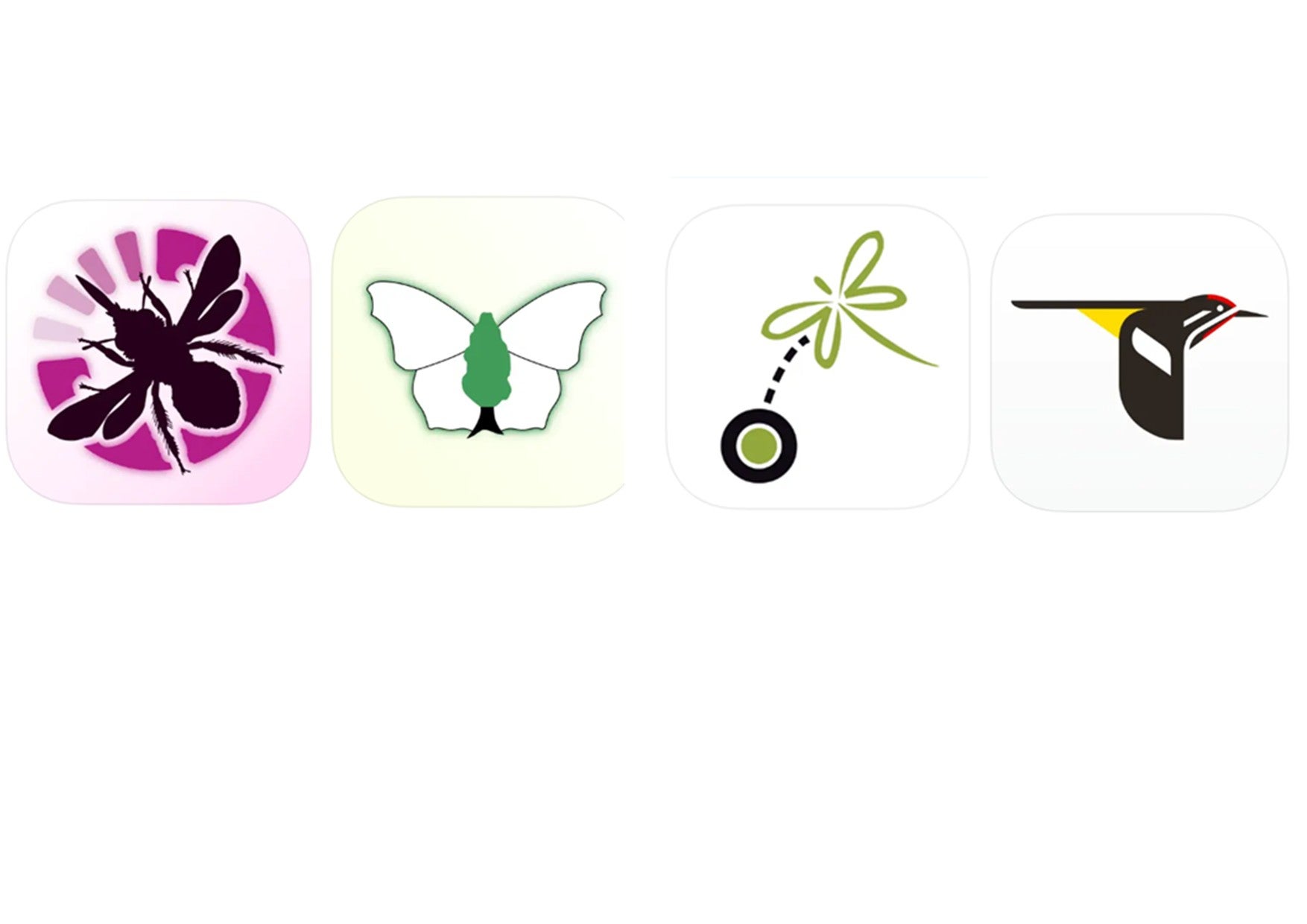 Logos for wildlife survey apps