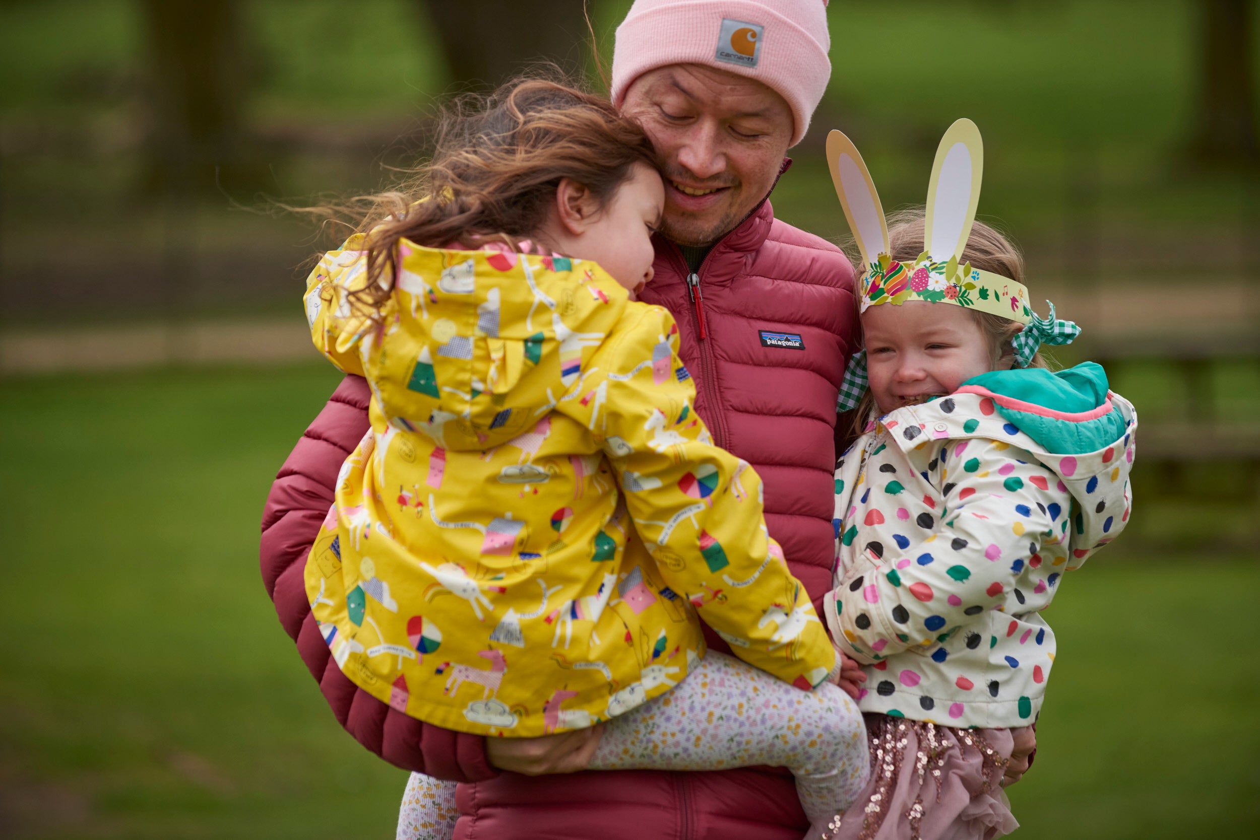 A family enjoying Easter Adventures at the National Trust