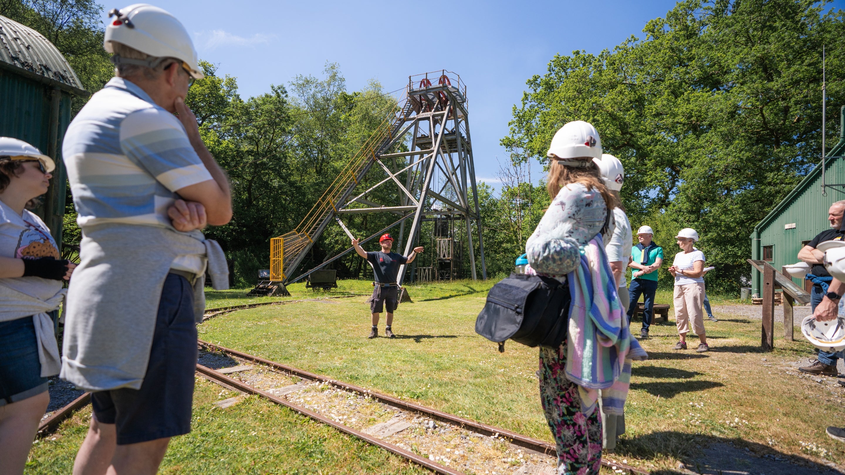 Guided tour at Dolaucothi, Carmarthenshire