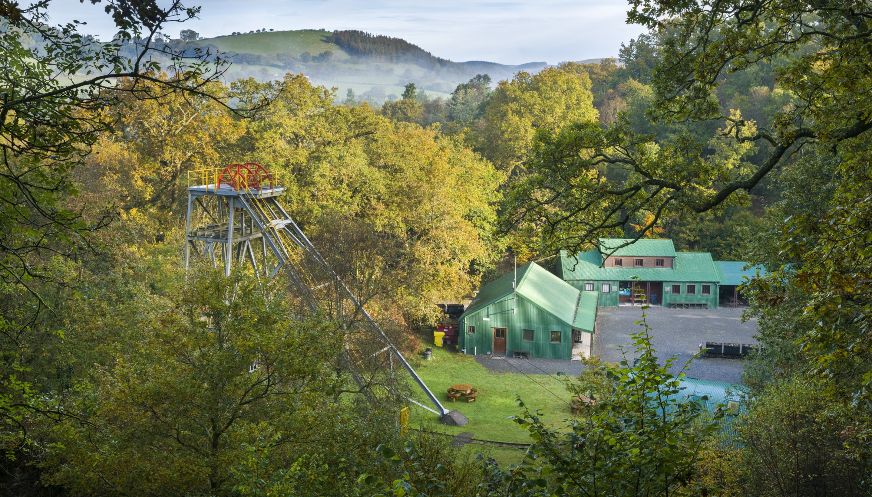 View of Field Centre and winding gear
