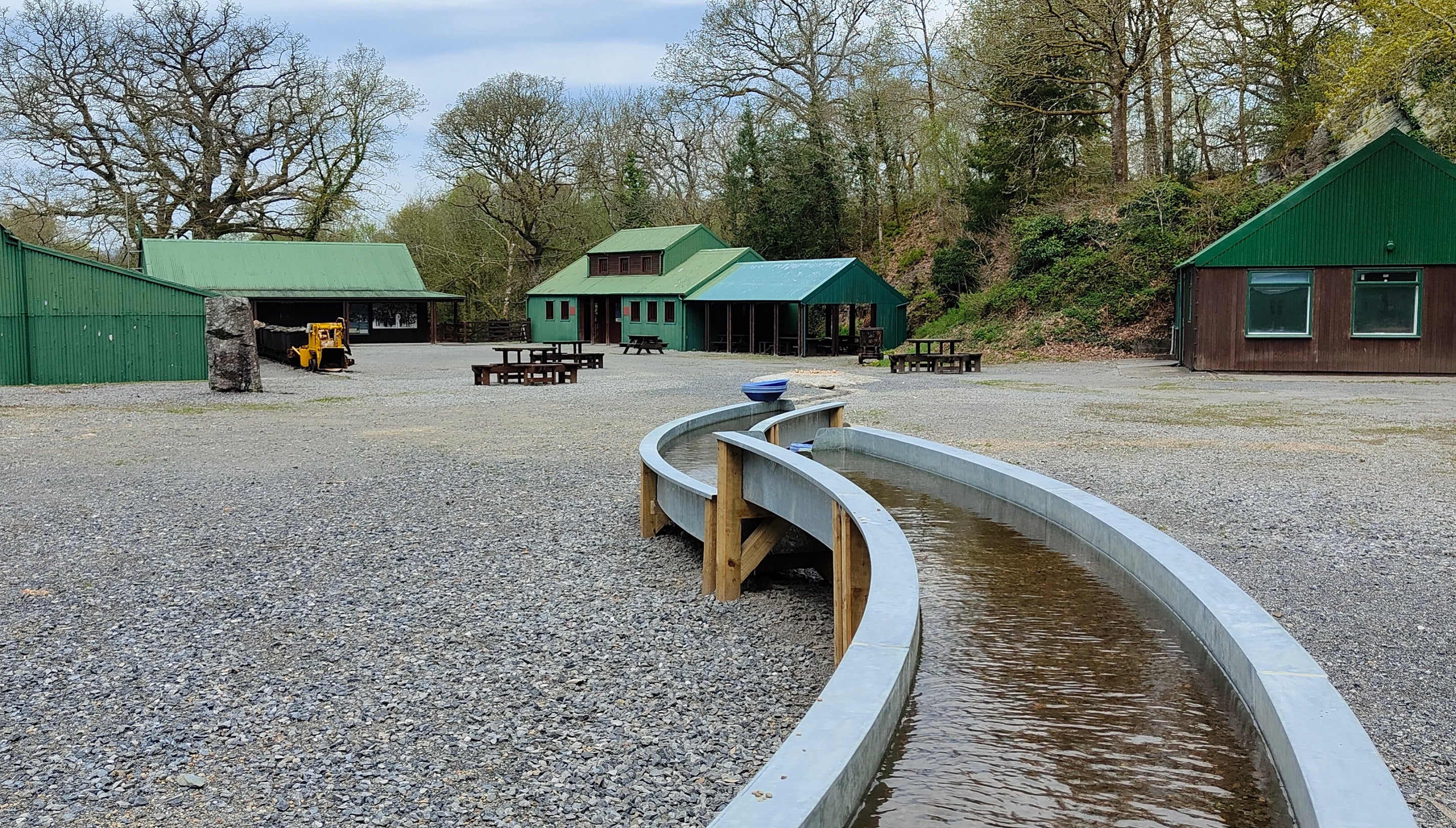 The Mine Yard at Dolaucothi