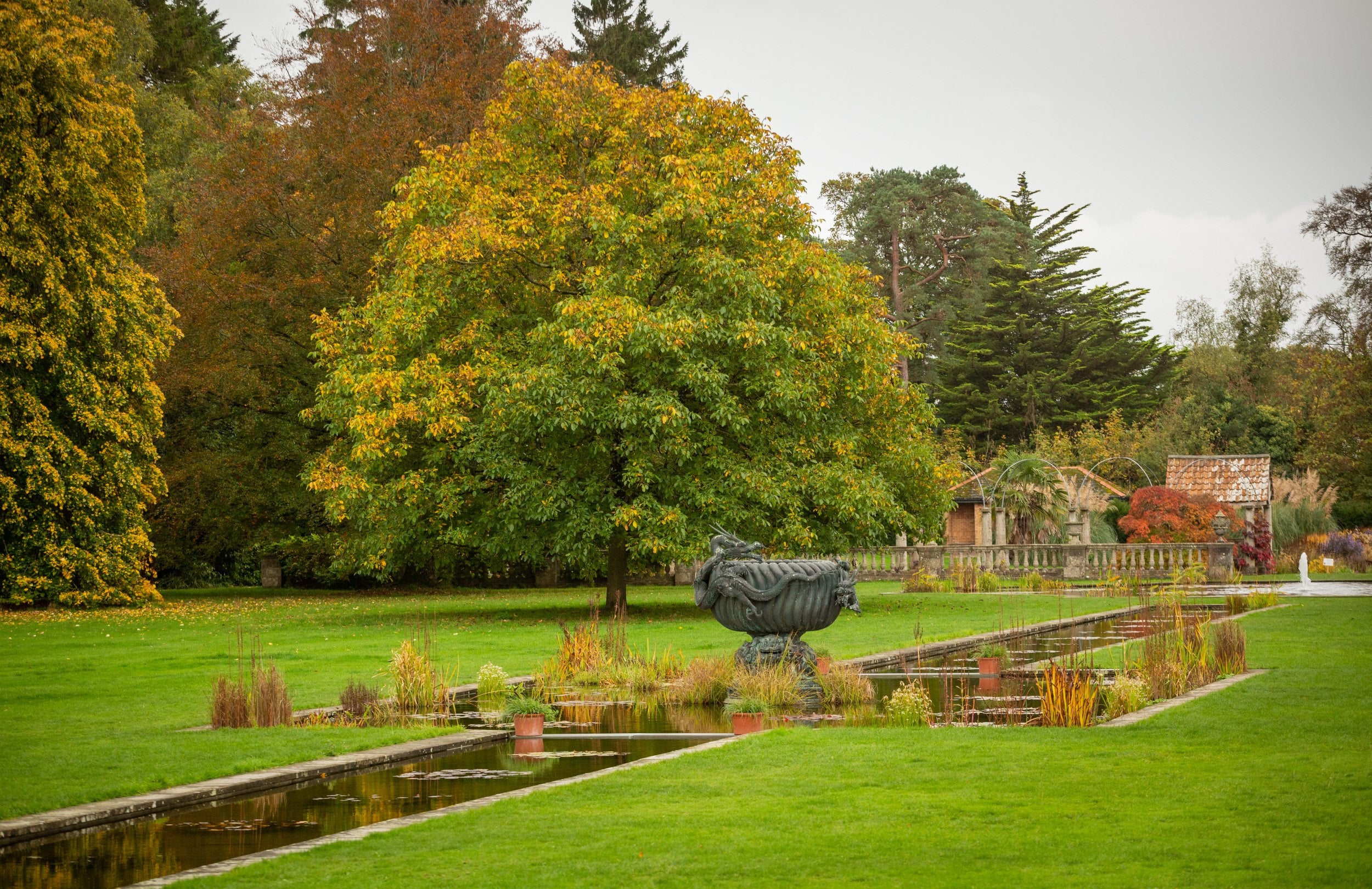 An autumnal day at Dyffryn Gardens, Vale of Glamorgan