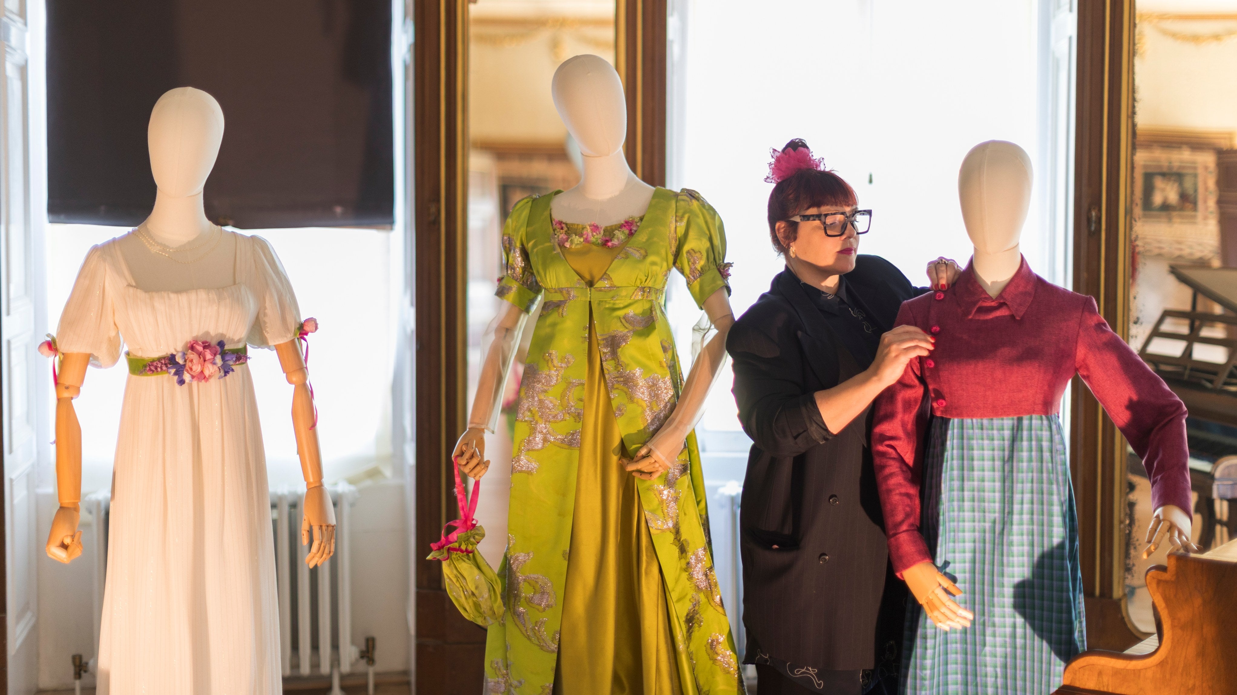 Costume designer, Siân Jenkins
