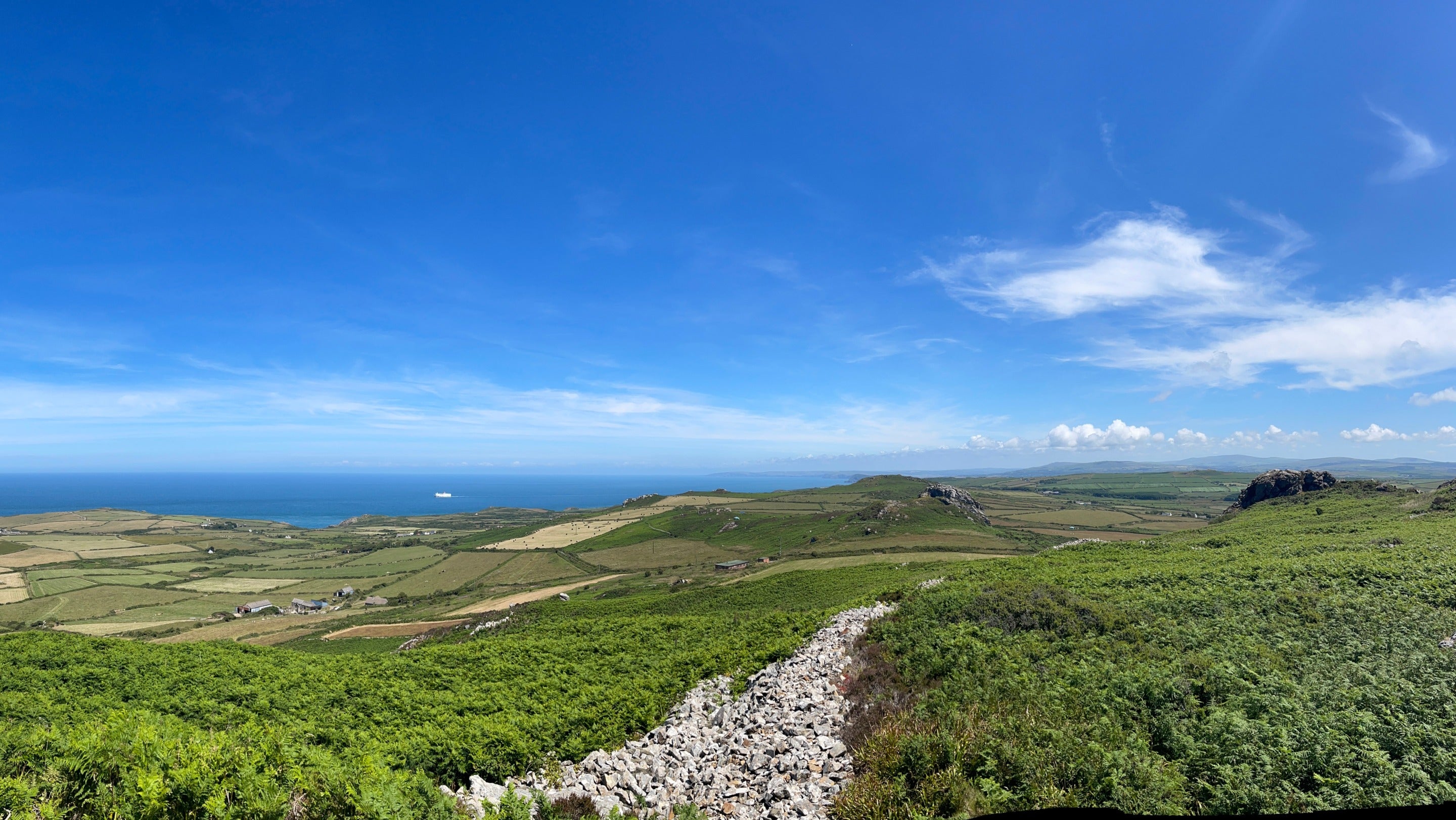 View from the top of Garn Fawr, Pembrokeshire