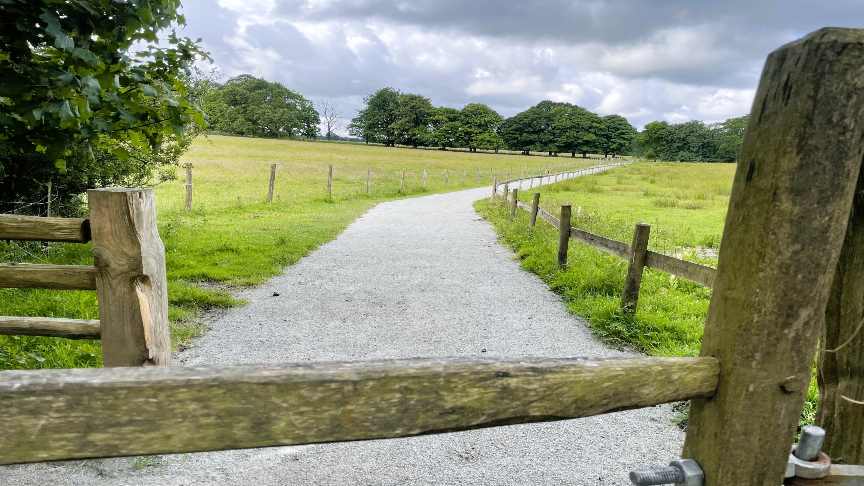 Improved path at Glan Faenol
