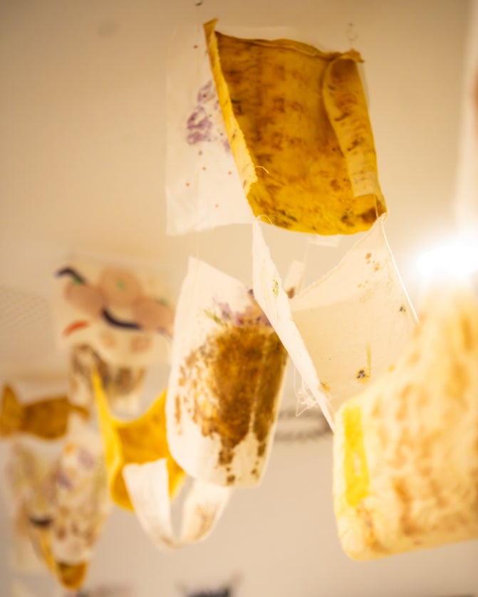 Artwork from Synwyriwm exhibition