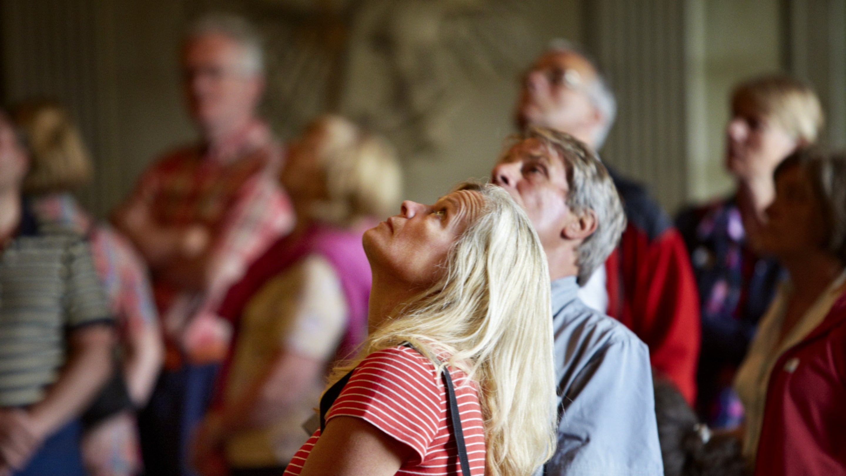 Group of visitors at Plas Newydd