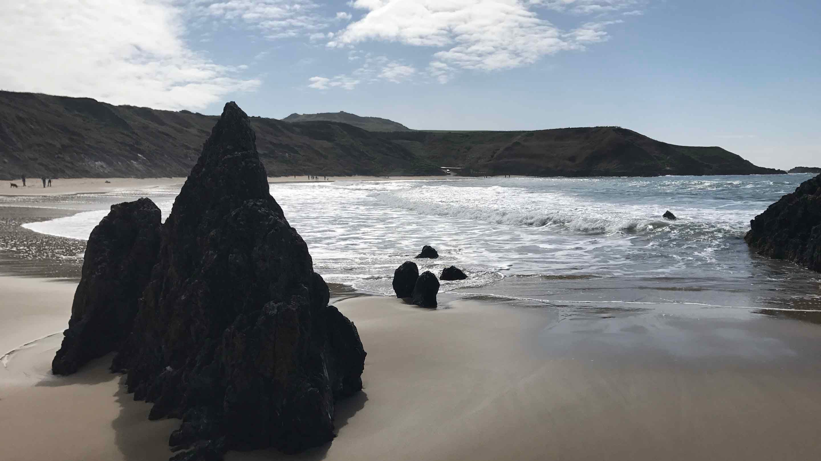 Traeth Porthor, Gwynedd, Gogledd Cymru