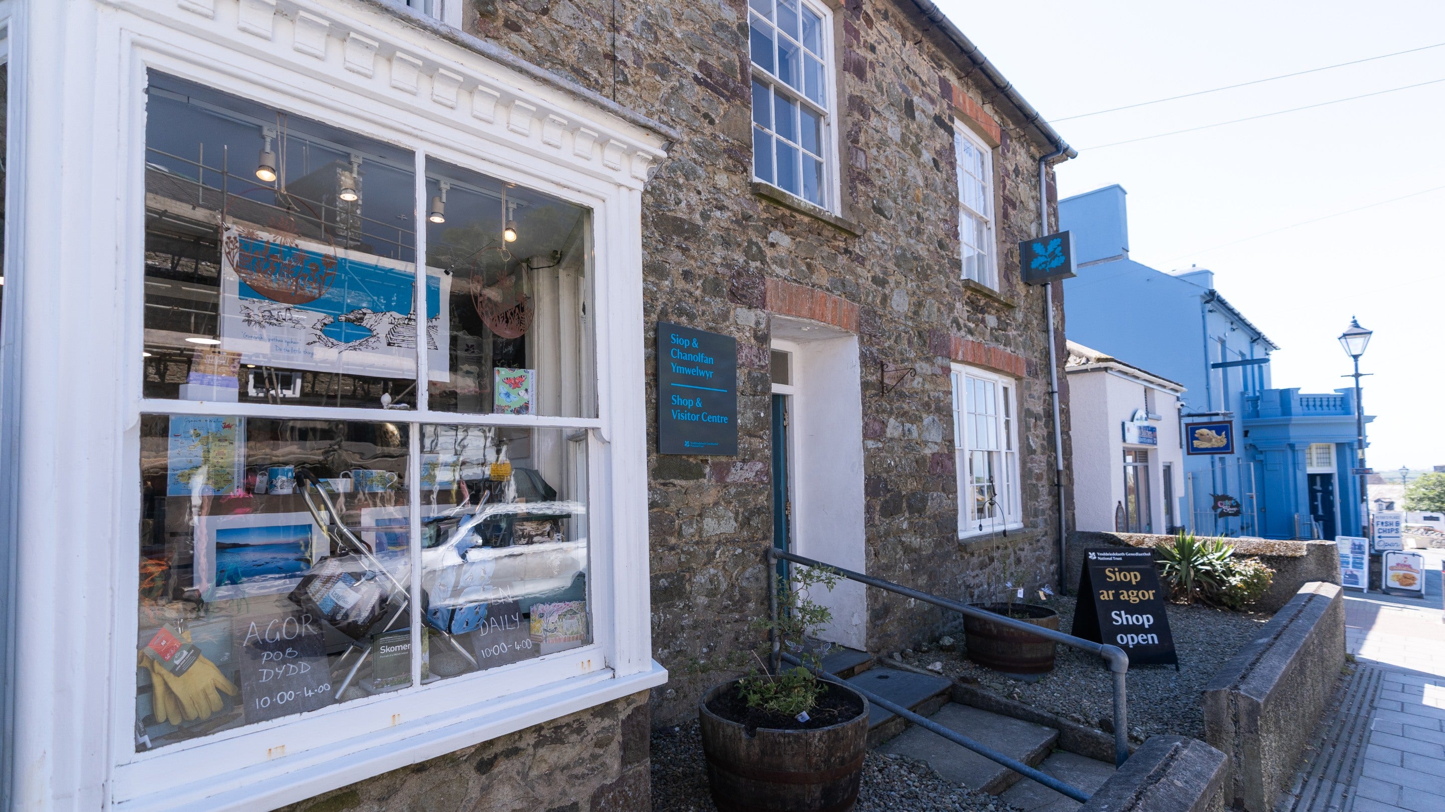 St Davids Visitor Centre and Shop, St Davids, Pembrokeshire.