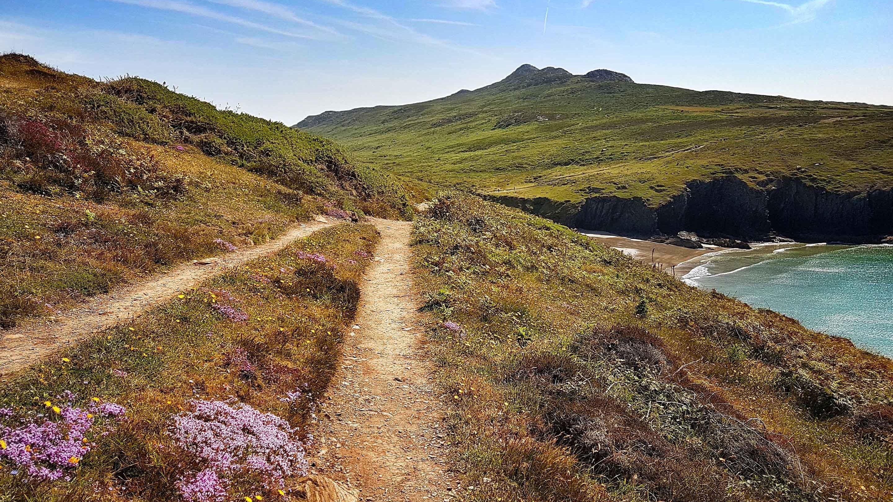Llwybr cerdded ym Mhenmaen Dewi, Sir Benfro
