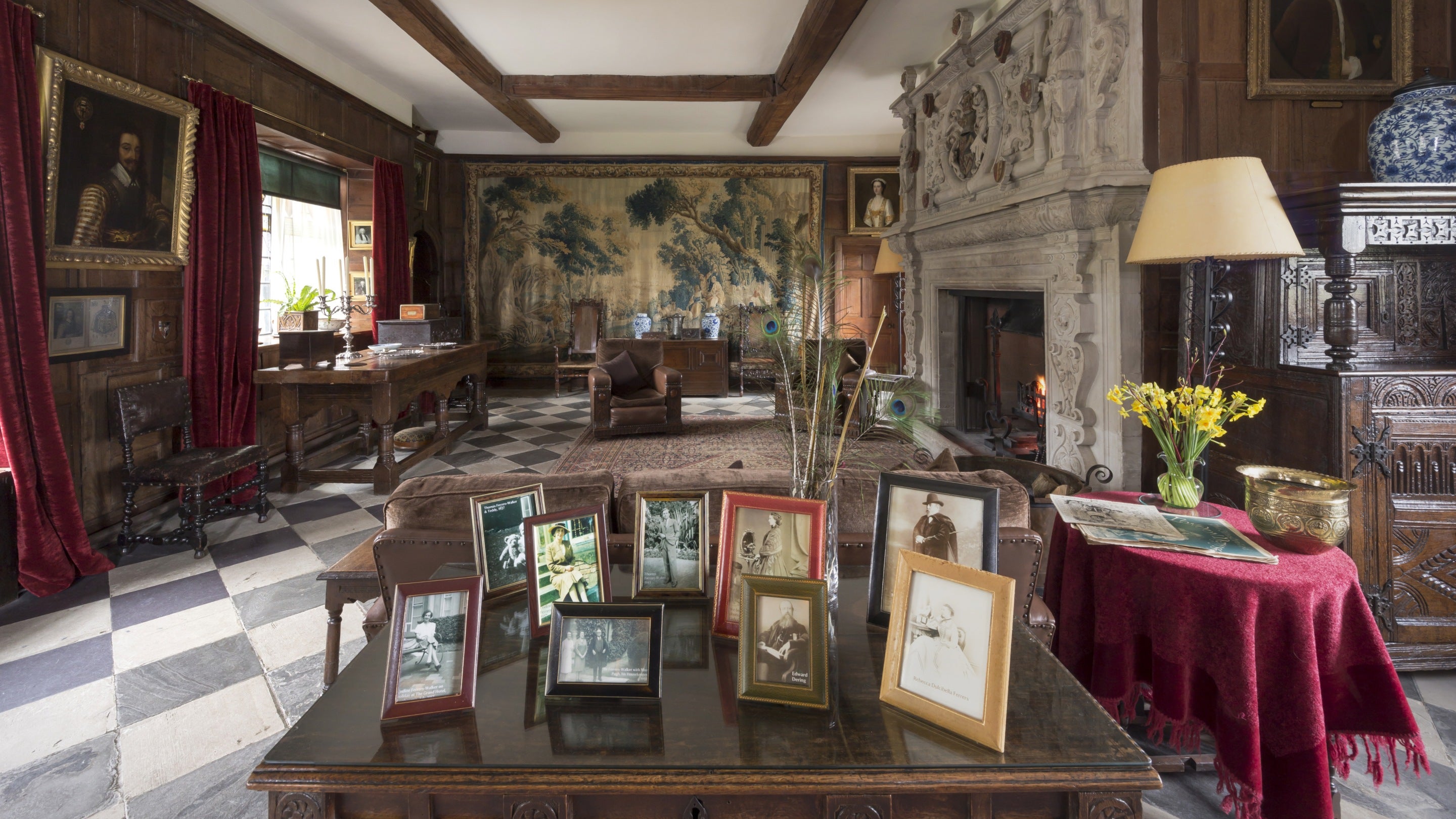 The Great Hall at Baddesley Clinton, Warwickshire