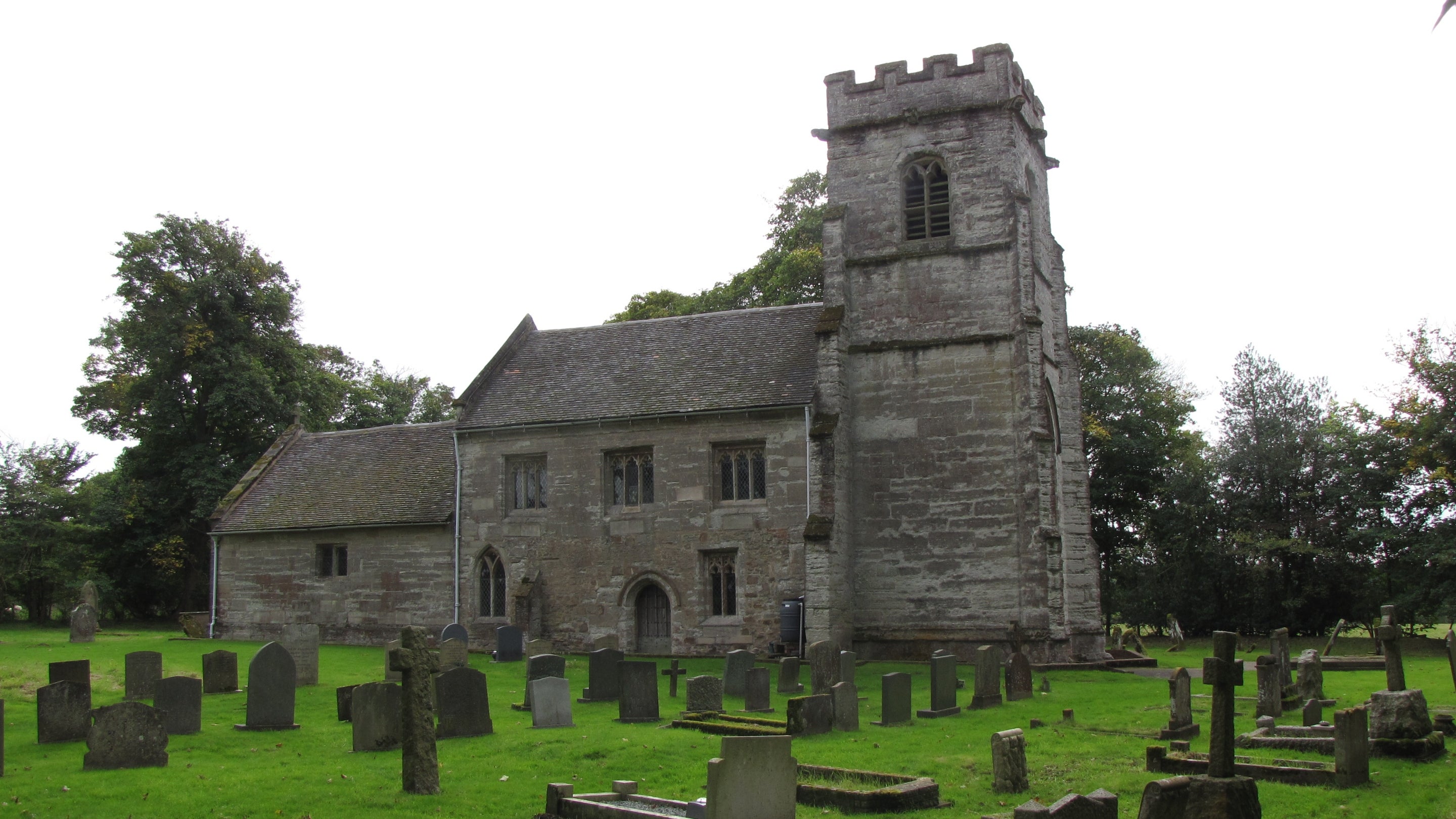 A view of St Michael's Church, Baddesley Clinton, Warwickshire