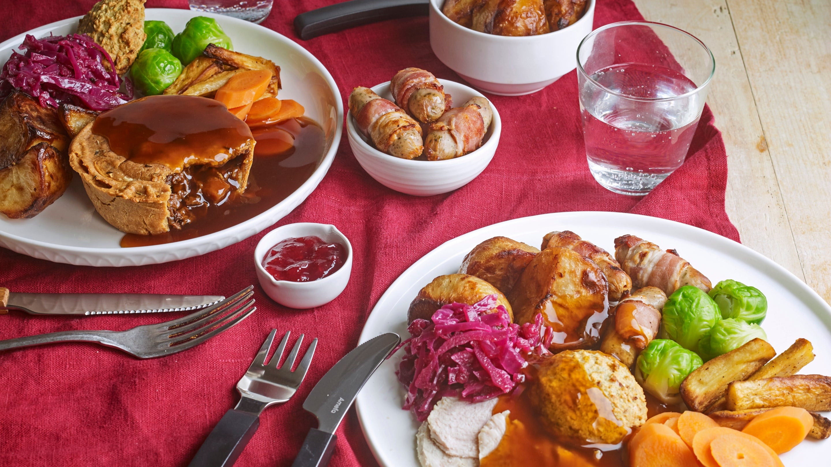 Christmas dinner at Charlecote Park