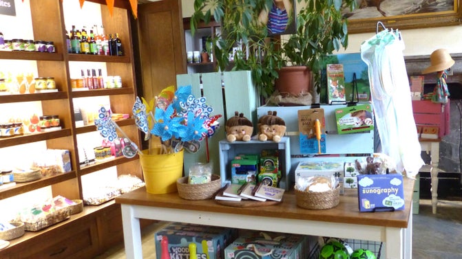 Summer of play shop, Charlecote Park, Warwickshire