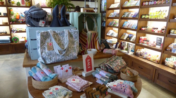 Summer sale in the shop at Charlecote Park
