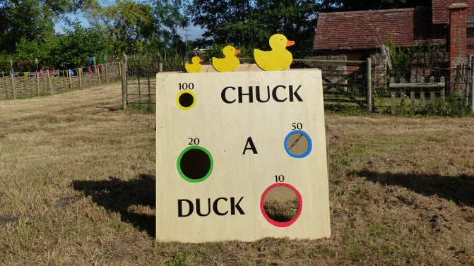 Chuck a Duck at Coughton Court