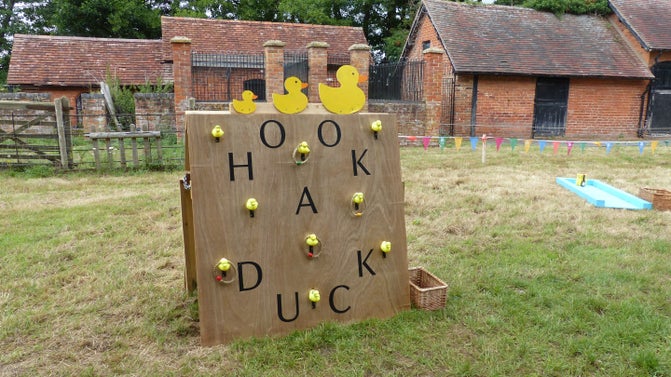 Hook a Duck at Coughton Court