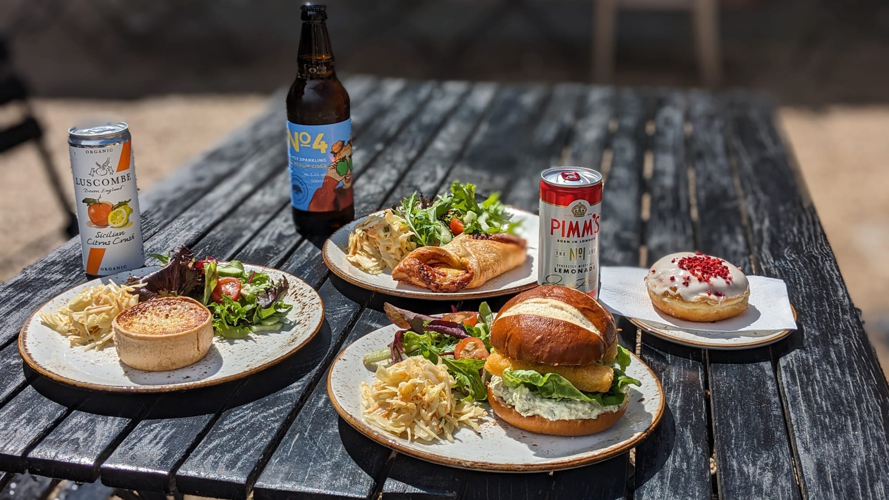 Summer food at Coughton Court, Warwickshire