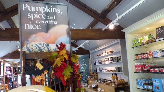 Pumpkins and Spice at Coughton Court