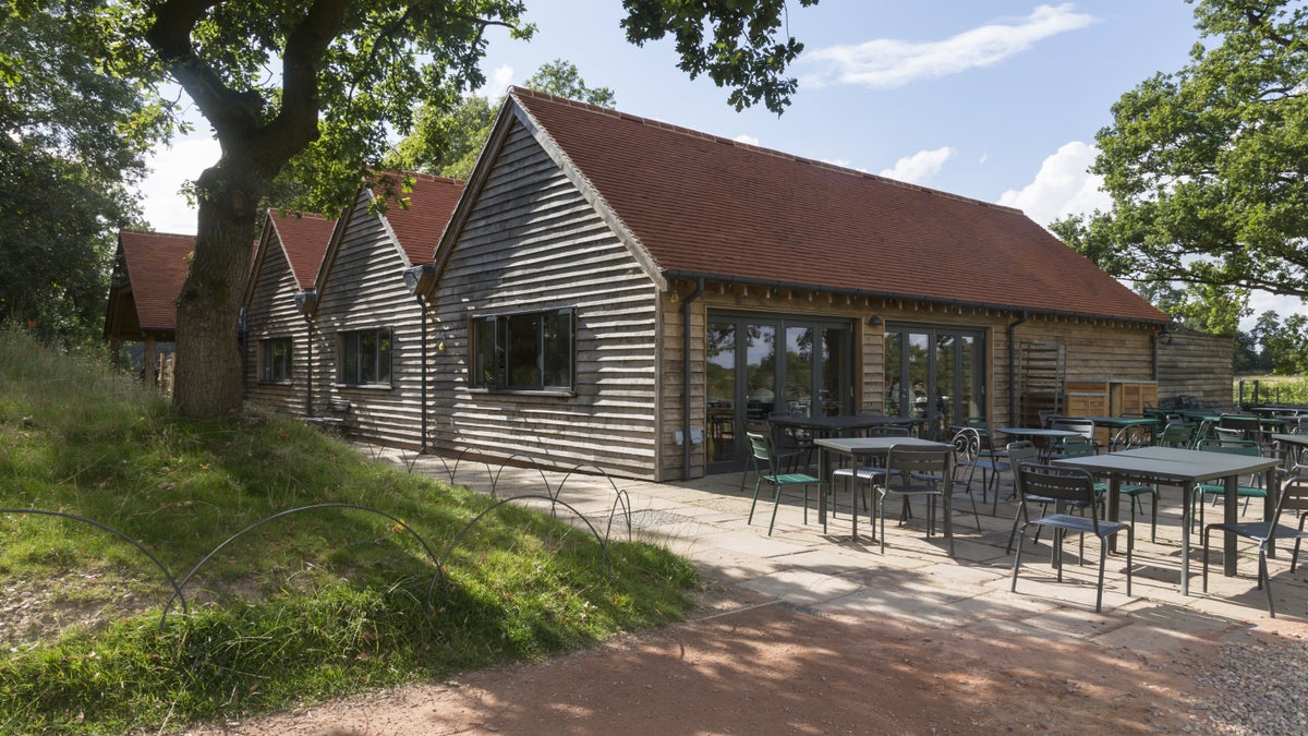 Eating and shopping at Packwood House National Trust