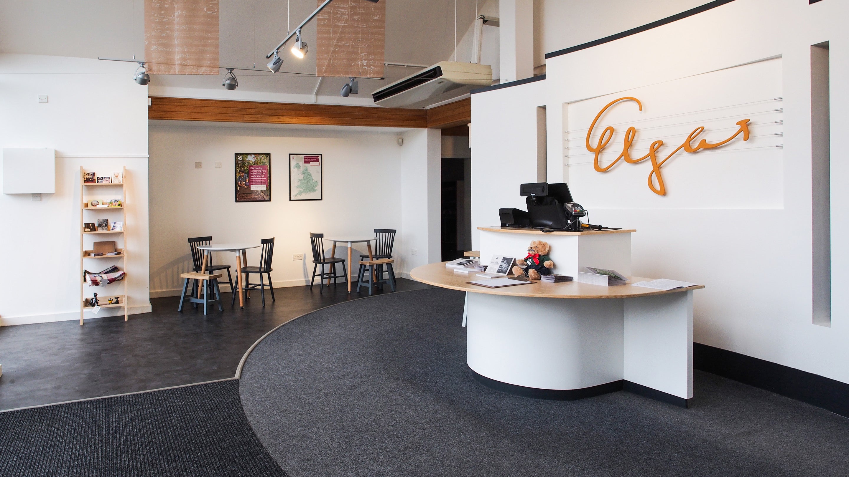 Welcome reception at The Firs - a light airy space