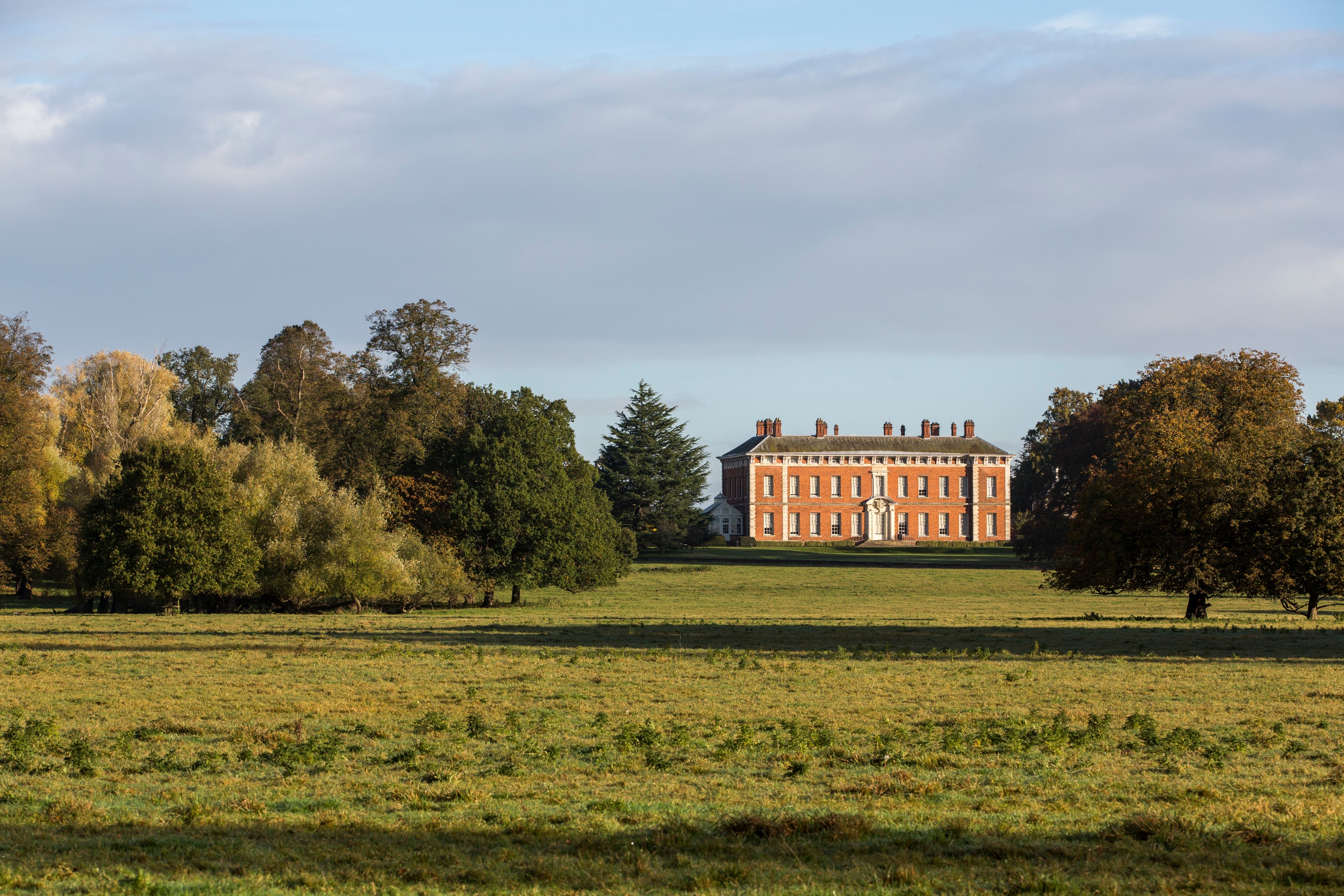 South front of Beningbrough Hall, Gallery and Gardens, North Yorkshire