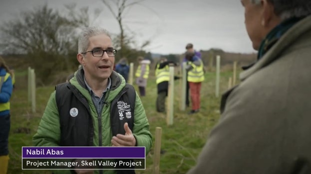 Skell Valley Project Manager talks to Channel 4 News correspondent