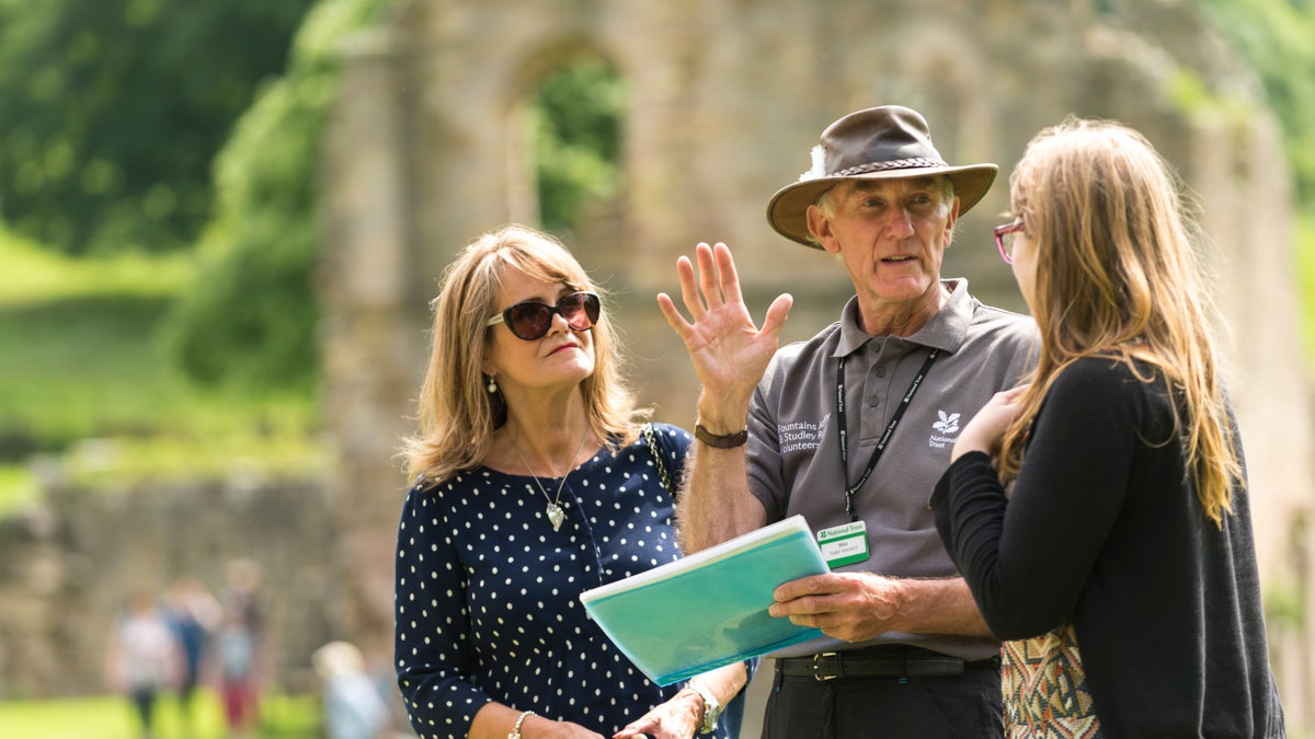 Volunteer at Fountains Abbey Yorkshire National Trust
