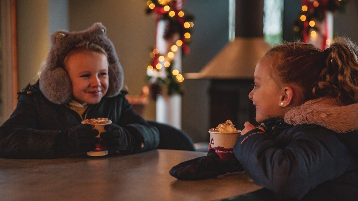 Eating and shopping at Fountains Abbey National Trust