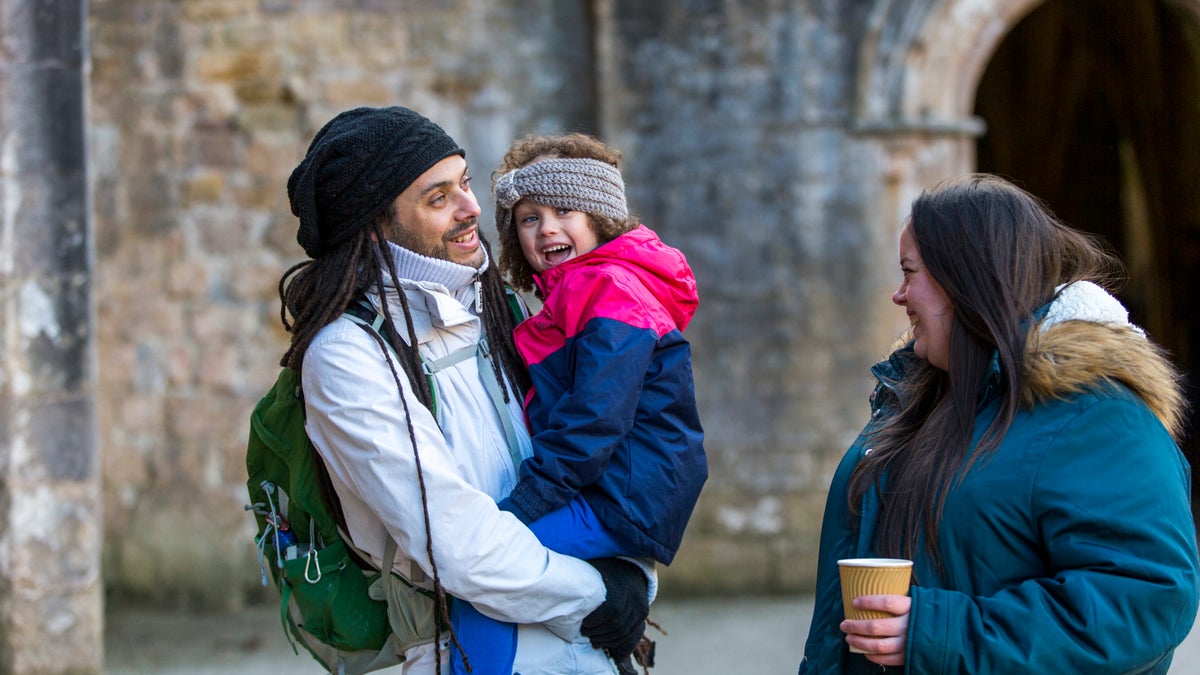 Visiting Fountains Abbey with kids National Trust