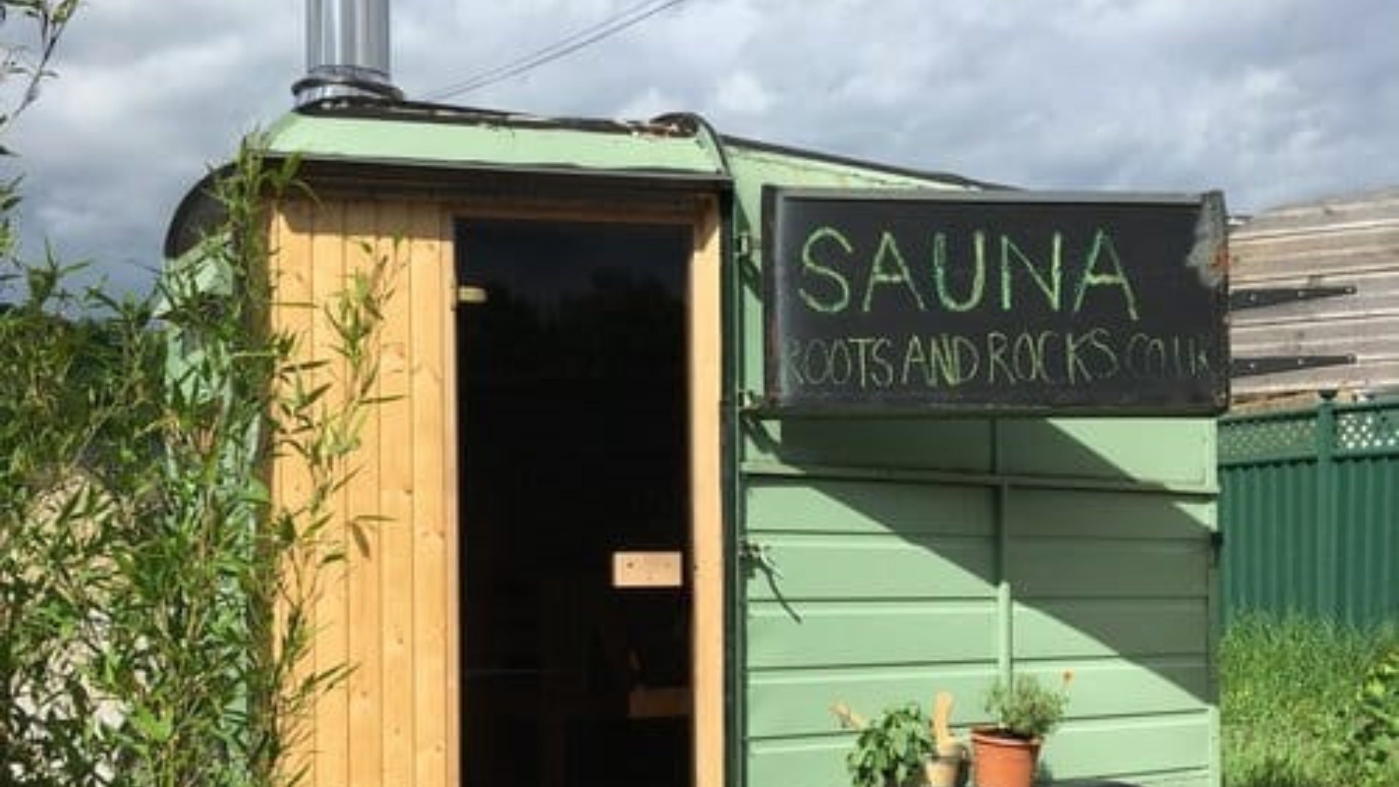 Roots and Rocks wood-fired sauna