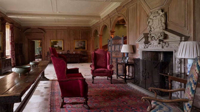 The Oak Hall at Nunnington Hall, North Yorkshire