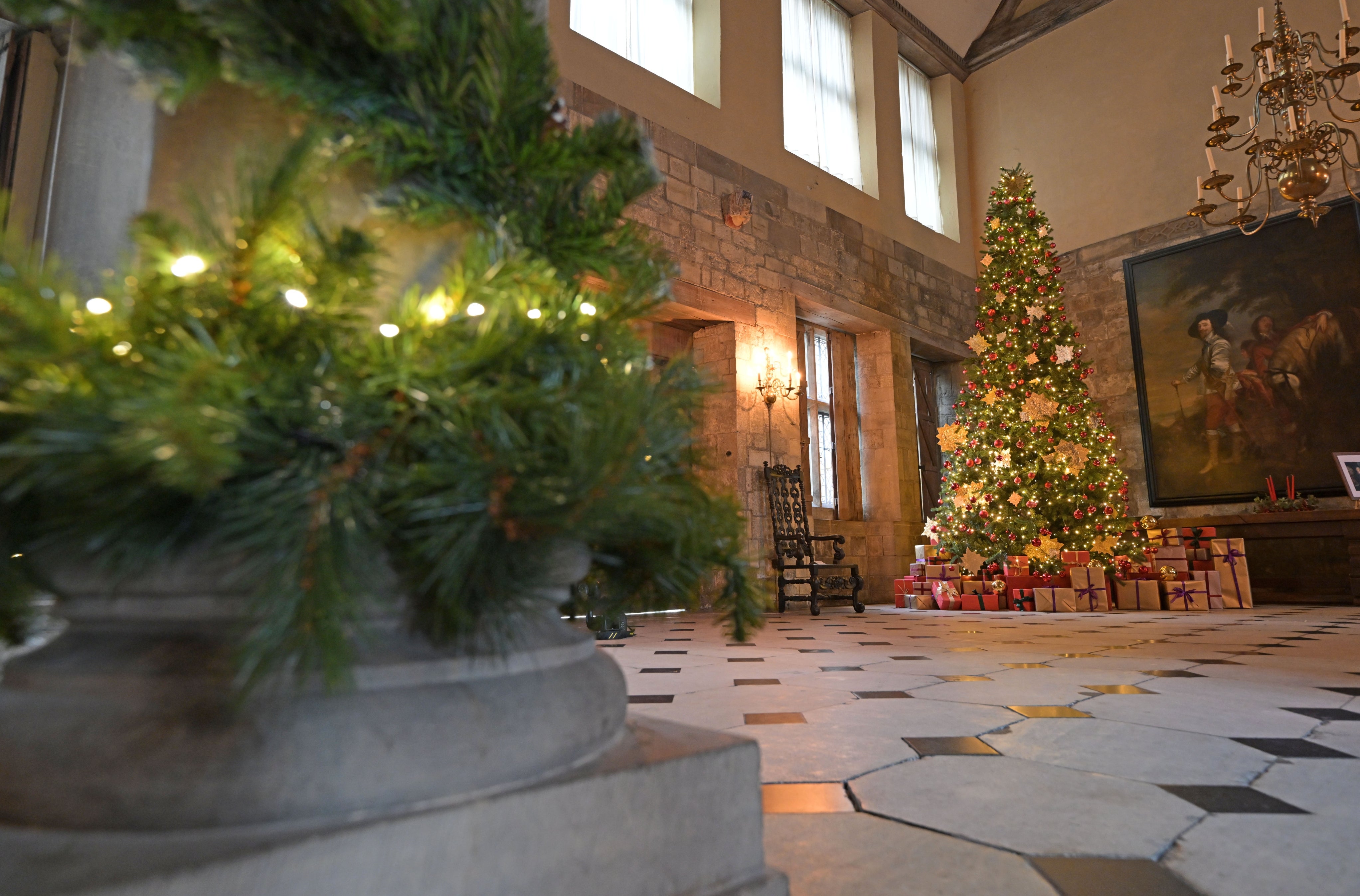 Treasurer's House Great Hall Christmas Tree 2025
